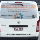 Seven Print Custom Signage - Vehicle One Way Vision Sign