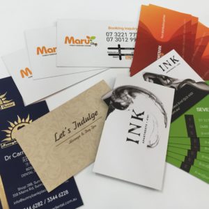 business card printing Brisbane