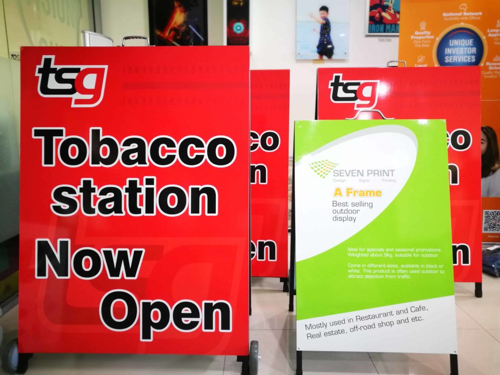 Seven Print - Premium A Frame Signs