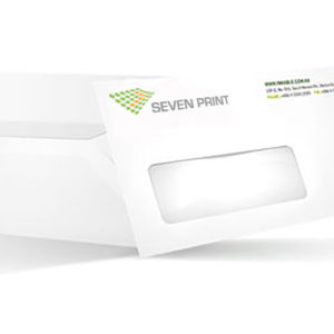 Window face envelope shown in a close-up view.