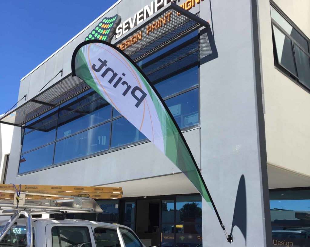 Seven Print - Display Flag