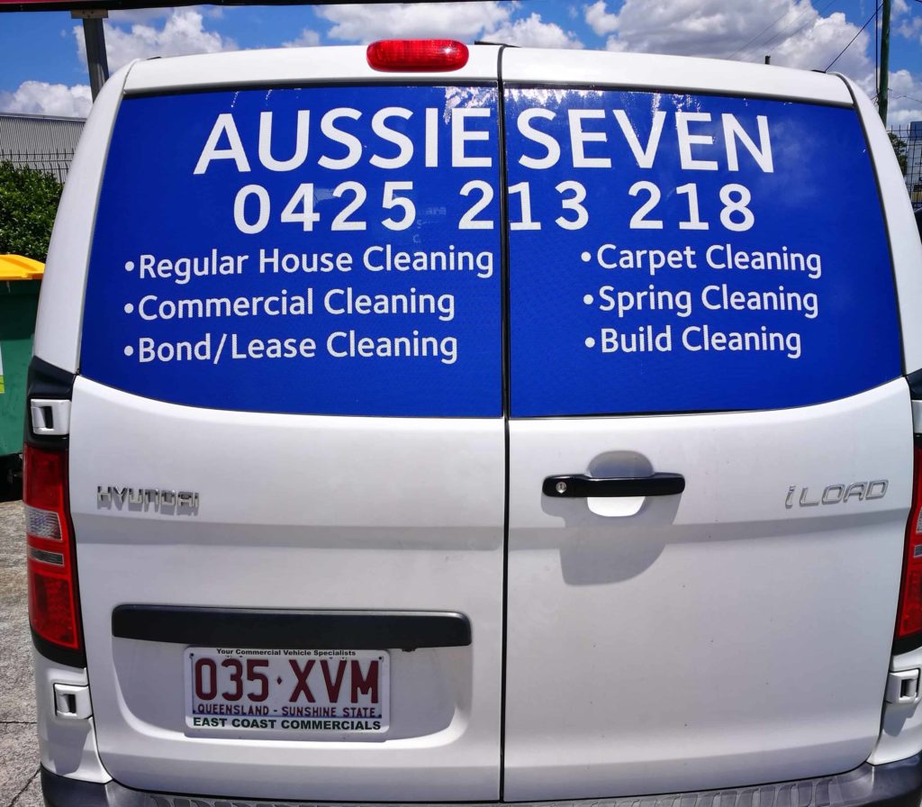 Seven Print Custom Signage - Vehicle One Way Vision Sign