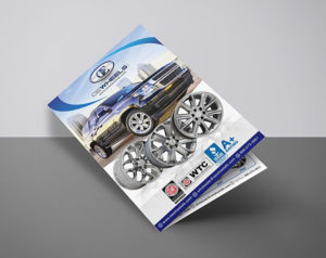 A4 brochure single fold