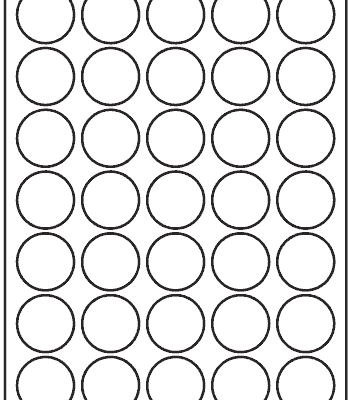 Advertisement with a 35mm round format.