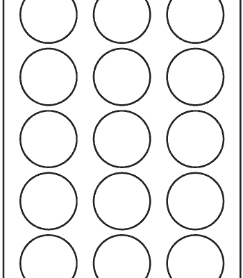 Advertisement with a 50mm round format.