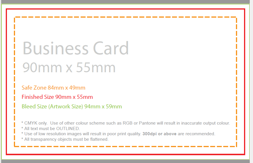 Business card with a clean, professional design.