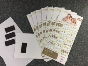 Seven Print - Printing and signage - calendar with magnet