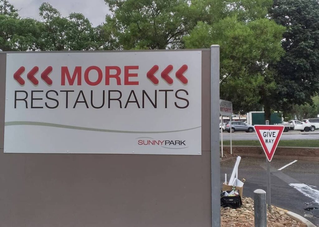 Signage Brisbane - Panel Sign - Seven Print